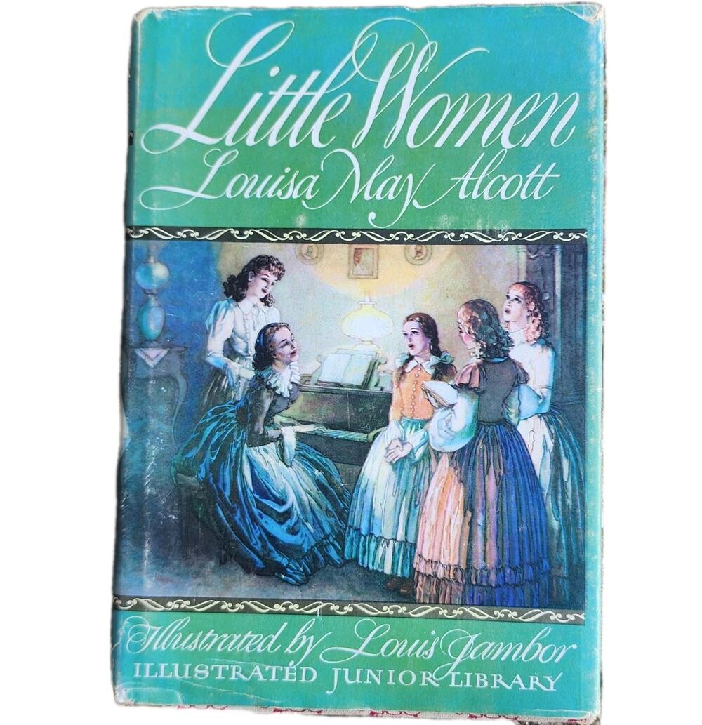 1947 Vintage Little Women By Louisa May Alcott Jr Library Edition Book Hardcover